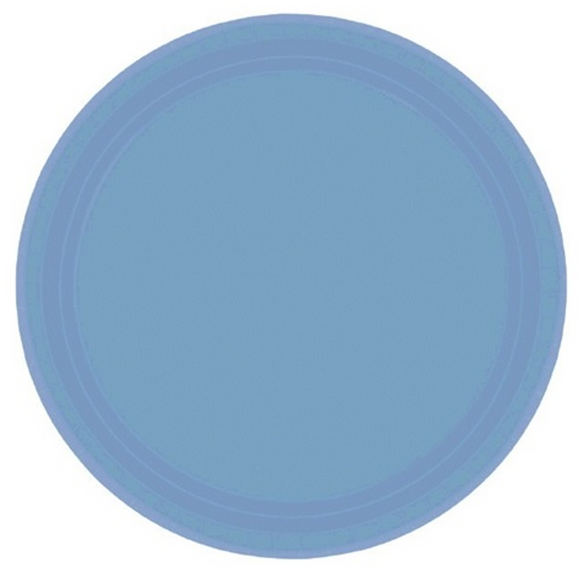 Baby Blue 22.8cm Paper Plate (8/Pk)