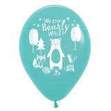 6 Bear-ly Wait Latex Balloons