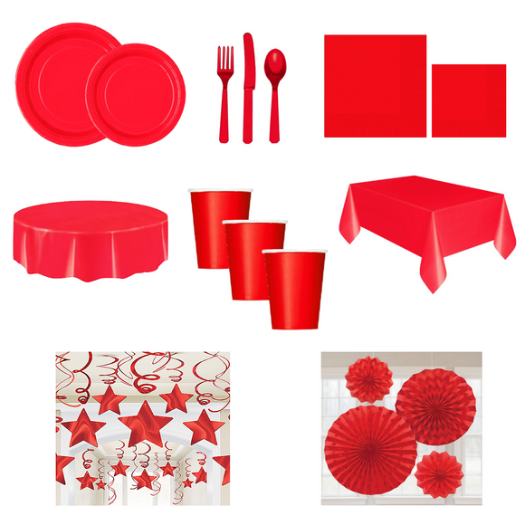 Apple Red Tableware & Decorations