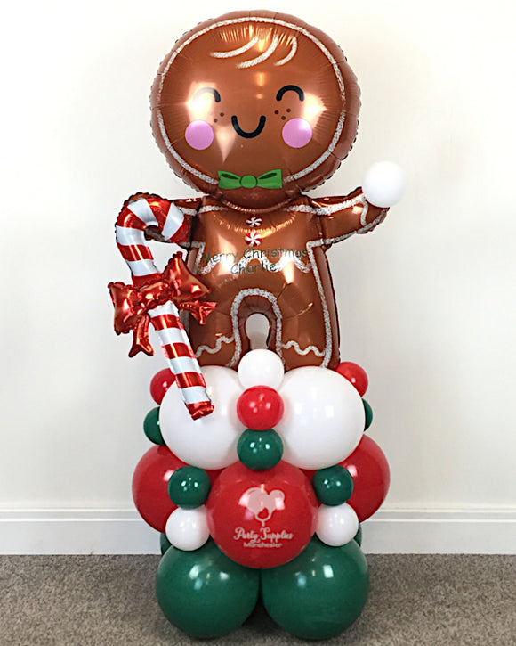 COLLECTION ONLY - Personalsied Gingerbread Man Tower