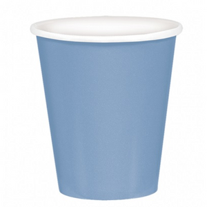 Baby Blue Paper Cup (8/Pk)