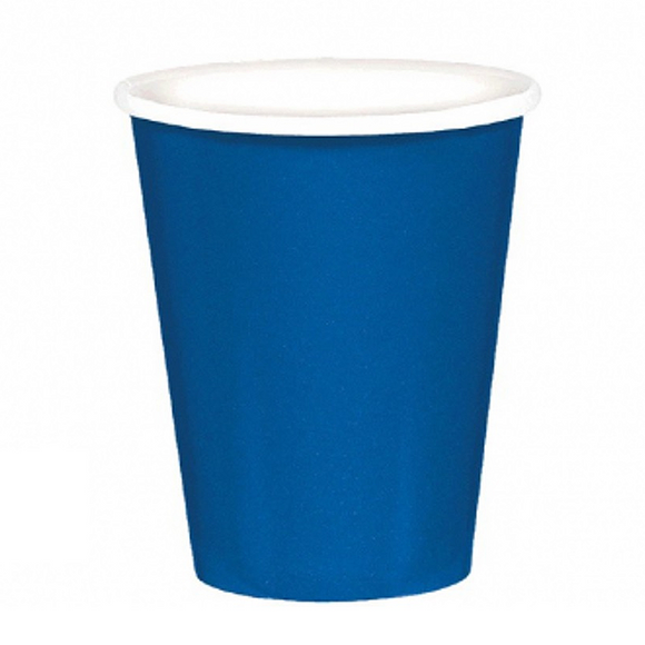 Royal Blue Paper Cup (8/Pk)