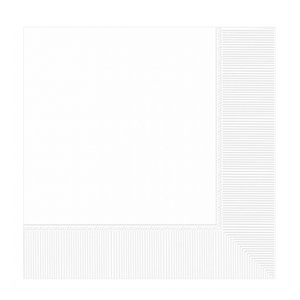 Frosty White 33cm Paper Luncheon Napkin (20/Pk)