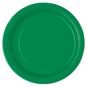 Festive Green 22.8cm Paper Plate (8/Pk)