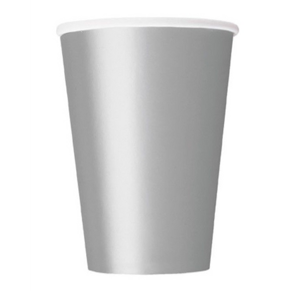 Silver Paper Cup (8/Pk)