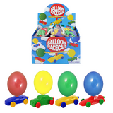 Bulk Buy Full Box of 24 Balloon Racing Cars