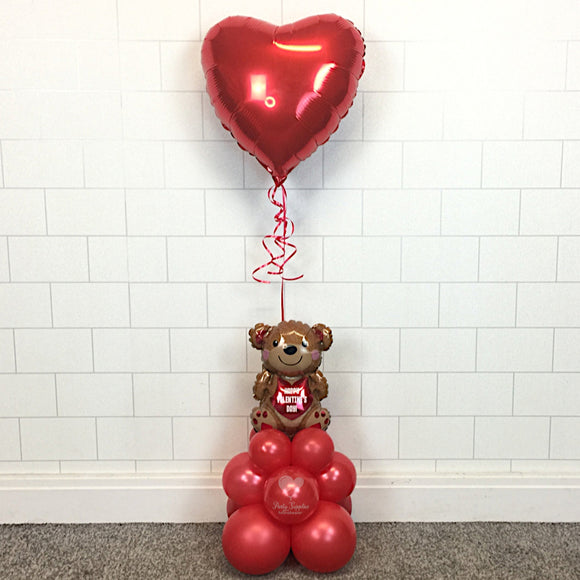 COLLECTION ONLY - Happy Valentine's Day Bear Table Tower