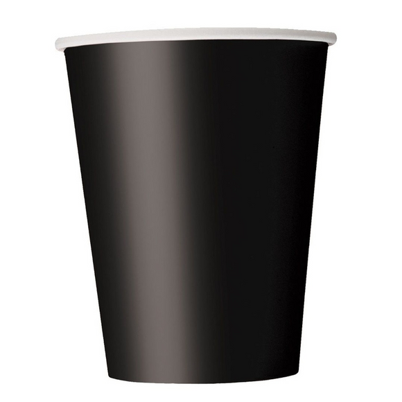 Black Paper Cup (8/Pk)
