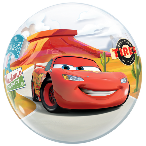 COLLECTION ONLY - 1 Disney Cars Bubble Balloon 22