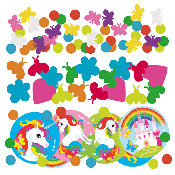 Rainbow Unicorn Table Confetti Sprinkles
