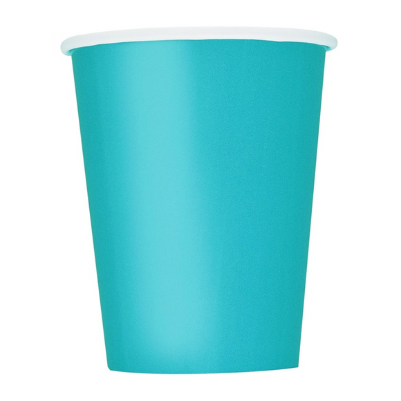 Caribbean Blue Paper Cup (8/Pk)
