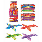 Bulk Buy Full Box of 48 Boys Dinosaur Flying Gliders