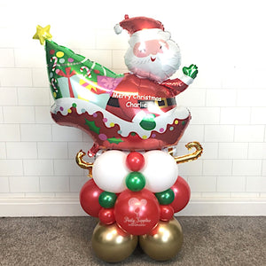 COLLECTION ONLY - Personalised Santa's Sleigh Super Shape Tower