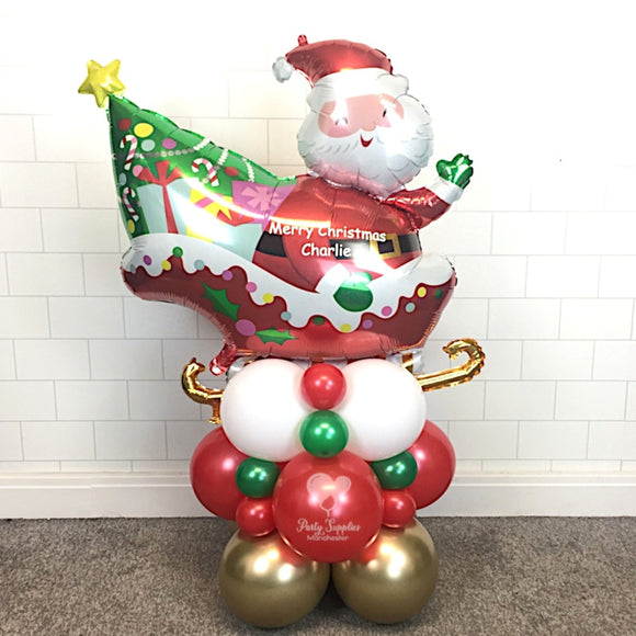 COLLECTION ONLY - Personalised Santa's Sleigh Super Shape Tower