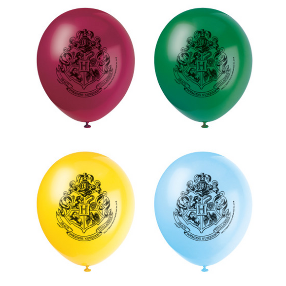 8 Harry Potter Latex Balloons