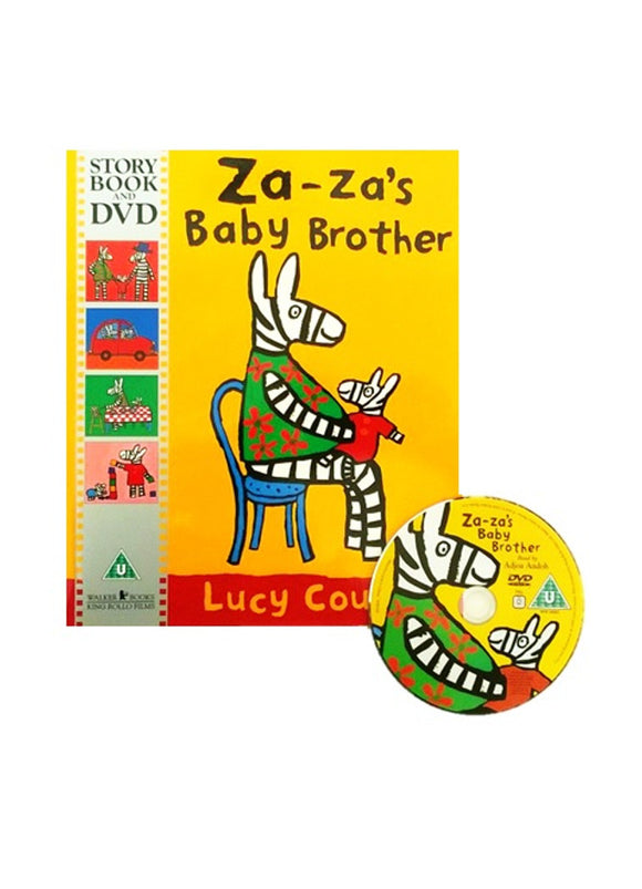 Za-Za's Baby Brother Story Book and DVD