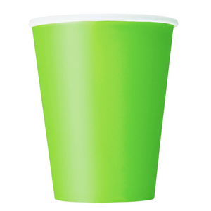 Kiwi Green Paper Cup (8/Pk)