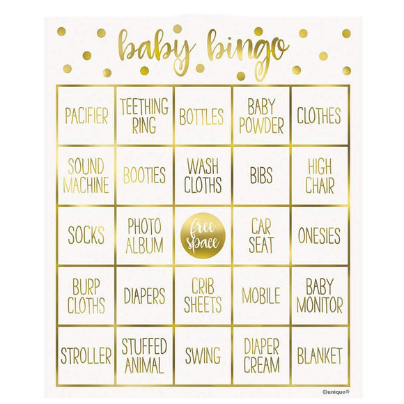 Baby Bingo for 8 Players