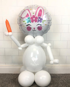 COLLECTION ONLY - White Bunny Balloon Buddie