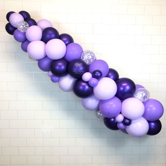 COLLECTION ONLY - Purple & Lilac Organic Garland