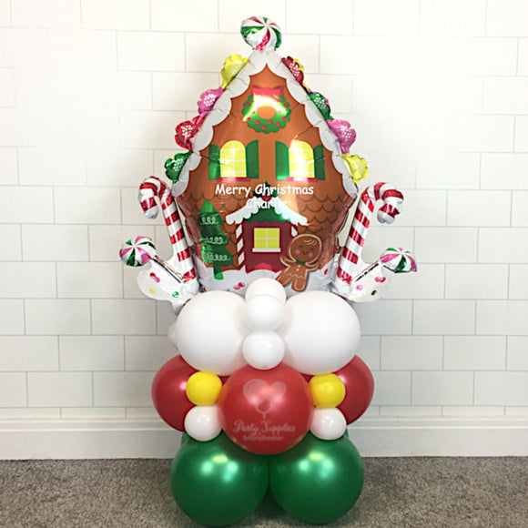 COLLECTION ONLY - Personalised Gingerbread House Super Shape Tower