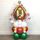 COLLECTION ONLY - Personalised Gingerbread House Super Shape Tower