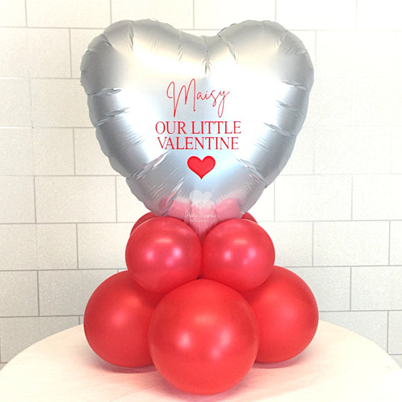 COLLECTION ONLY - Personalised Our Little Valentine Small Table Top Display