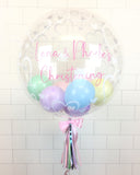 COLLECTION ONLY - Heart Bubble - Pastel Balloons - Pink Message