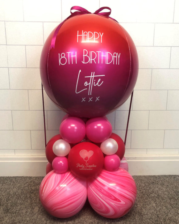 COLLECTION ONLY - 1 Pink Money Balloon - Customer to Supply Money