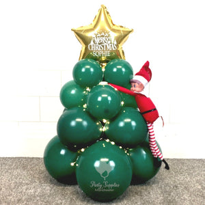 COLLECTION ONLY - NO ELF CUSTOMER NEEDS TO PROVIDE ELF - Personalised Light Up Mini Christmas Tree